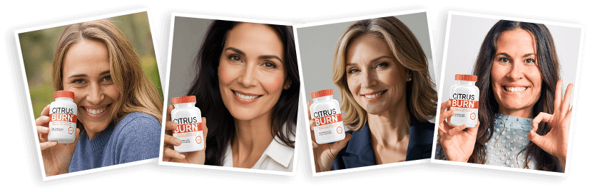 CitrusBurn customer review collage